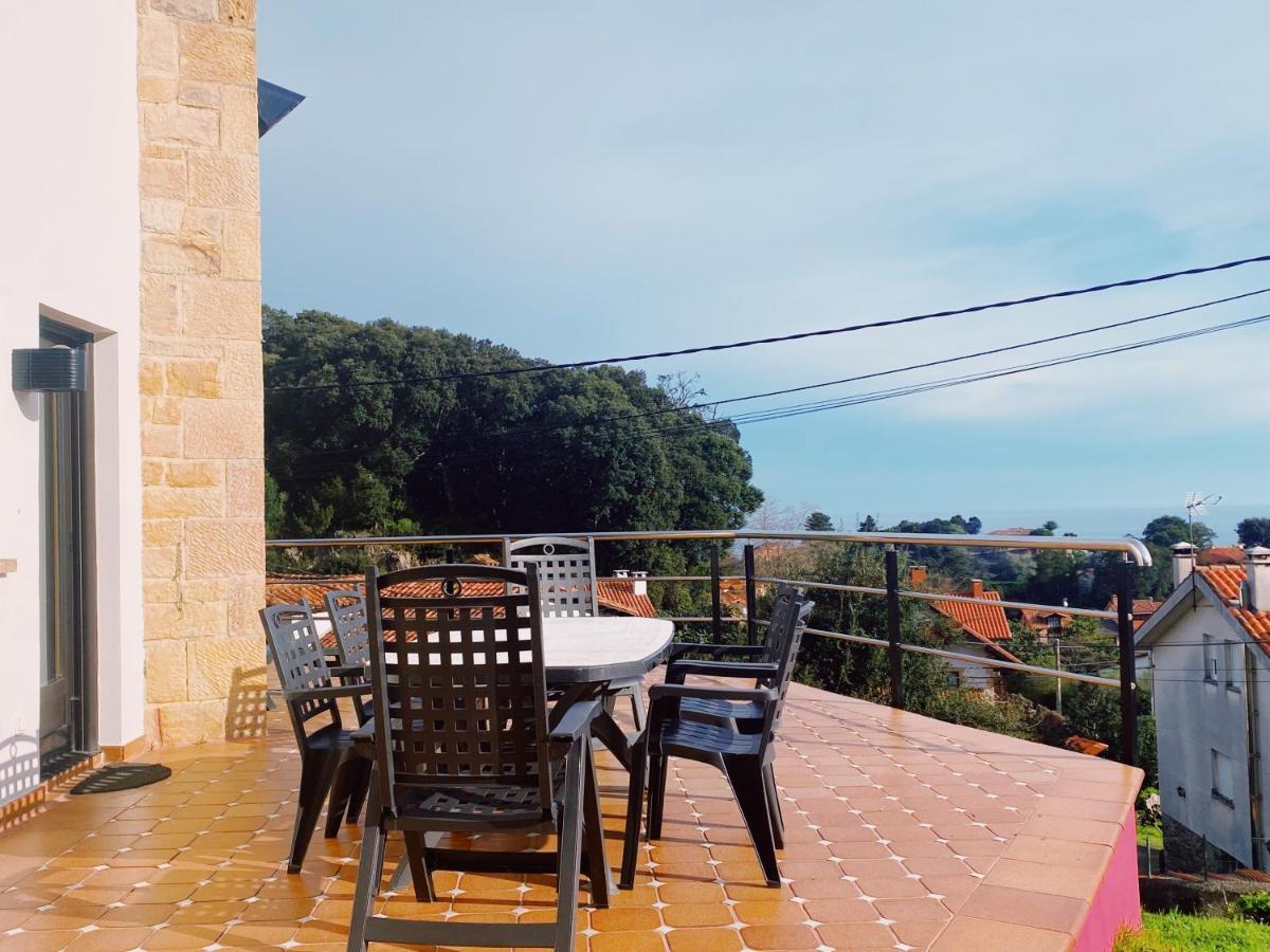 La Jarocha, Casa Con Vistas Al Mar En Pechon Villa Exterior foto